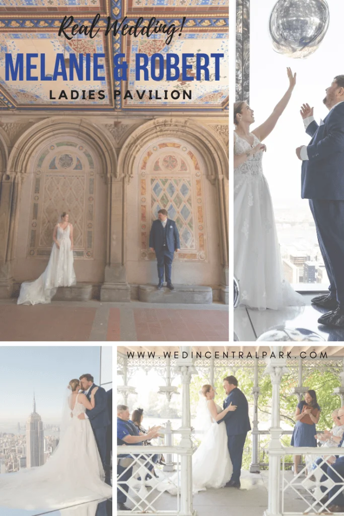 Wedding Central Park Ladies' Pavilion with photos at The Summit One Vanderbilt New York