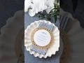 Create Elegant Faux Rattan Wedding Menus with Cardstock and Cricut