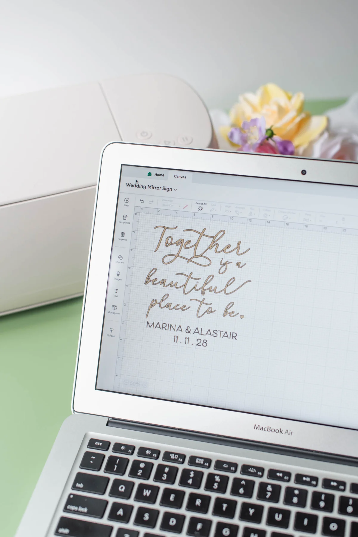 Understanding Cricut Design Space for Your Wedding DIY Projects