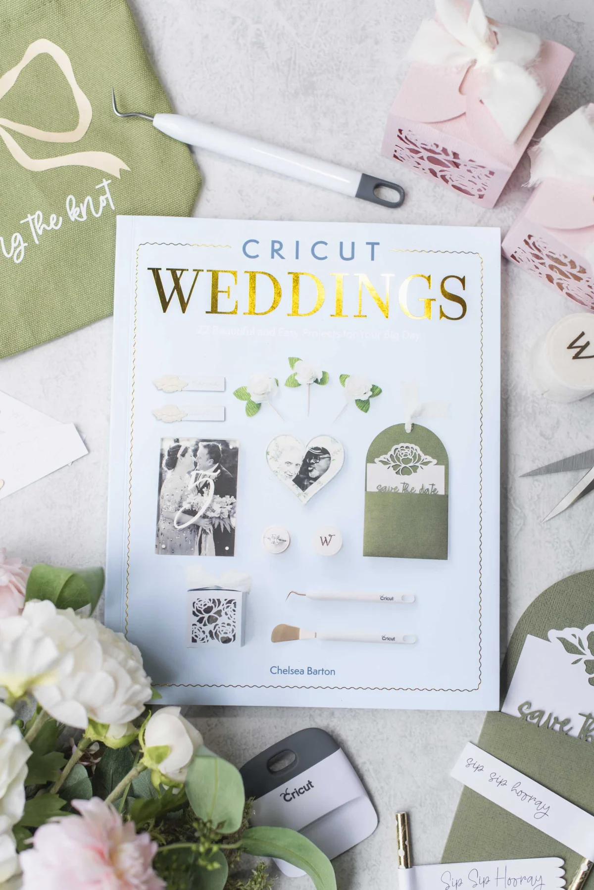 Cricut Weddings DIY book by Chelsea Barton