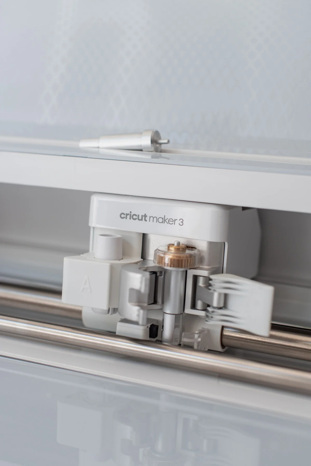 Debossing tip and QuickSwap housing tool for DIY wedding project with Cricut