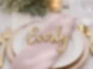 unique wedding place cards