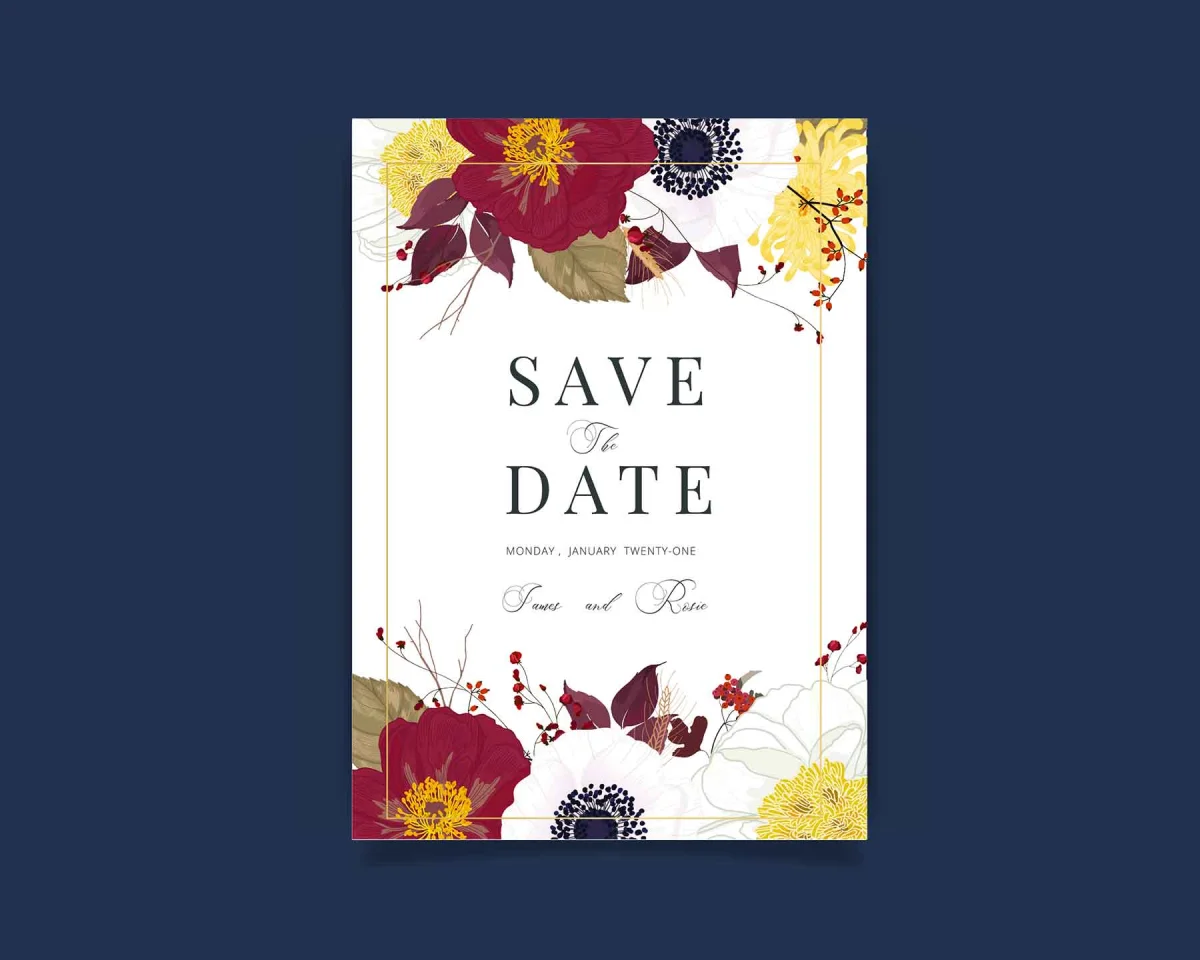 Choosing the Perfect Floral Save the Date: Styles, Timing, and Tips for Every Couple