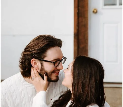 Fall Engagement Shoot at Soergel Orchards Pumpkin Patch | Burgh Brides | Iris Marie Photography