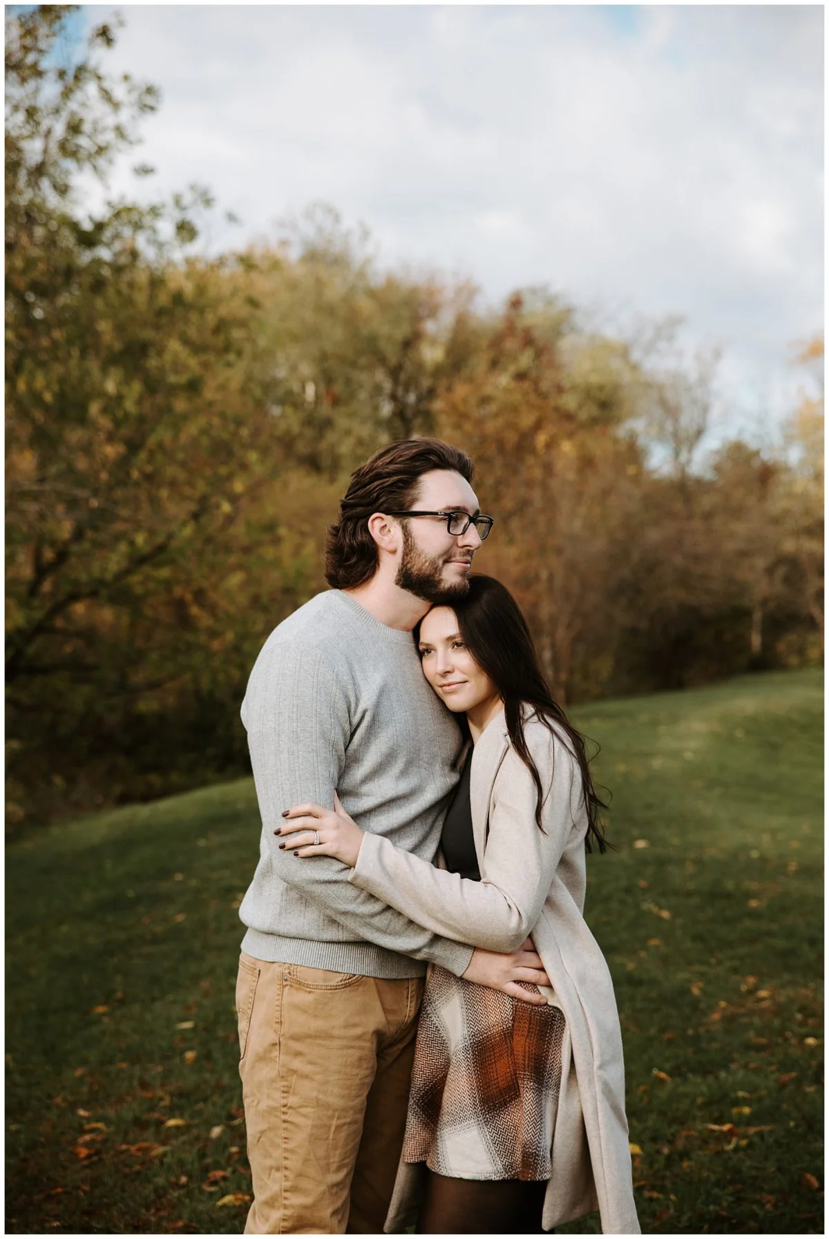 Fall Engagement Shoot at Soergel Orchards Pumpkin Patch | Burgh Brides | Iris Marie Photography
