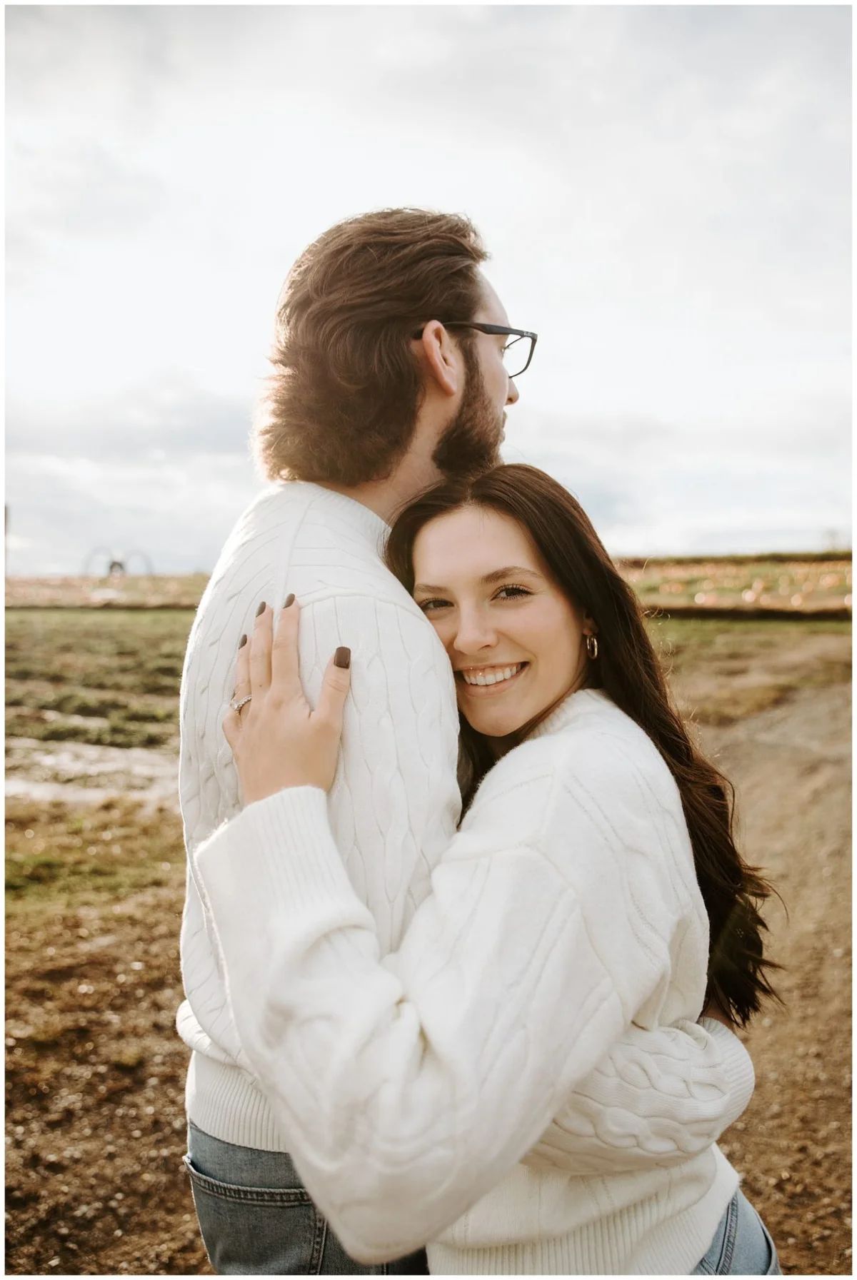 Fall Engagement Shoot at Soergel Orchards Pumpkin Patch | Burgh Brides | Iris Marie Photography