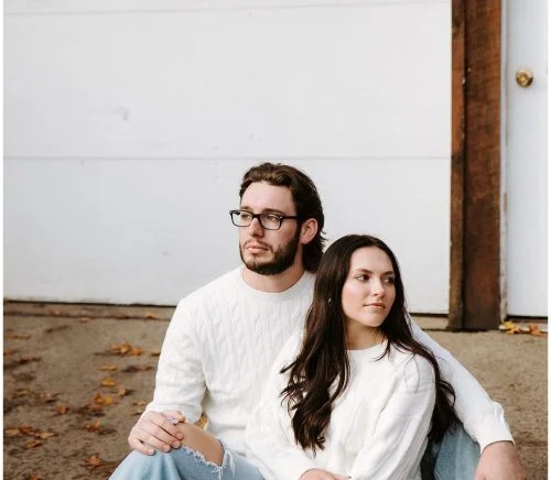 Fall Engagement Shoot at Soergel Orchards Pumpkin Patch | Burgh Brides | Iris Marie Photography