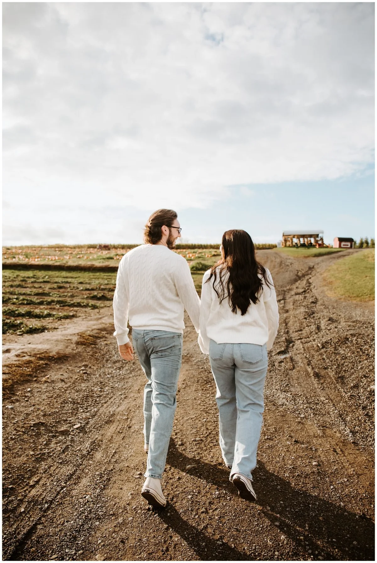 Fall Engagement Shoot at Soergel Orchards Pumpkin Patch | Burgh Brides | Iris Marie Photography