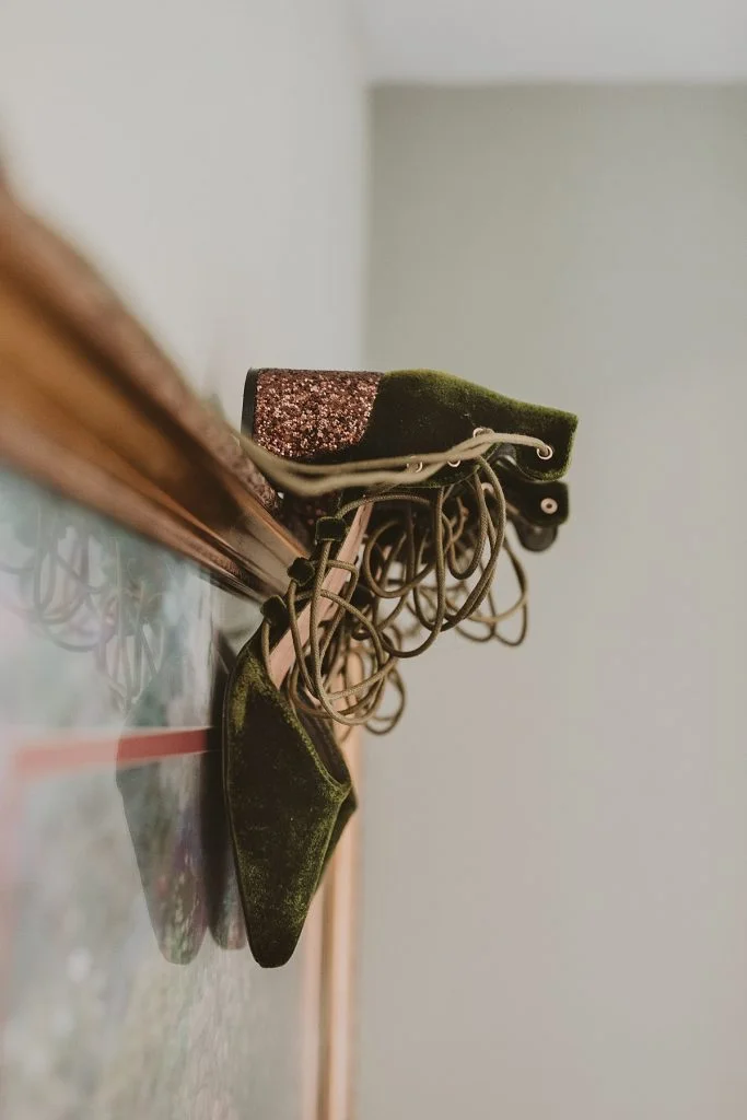 Backyard Wedding Highlights Romantic Fall Colors | Burgh Brides | Hot Metal Studio