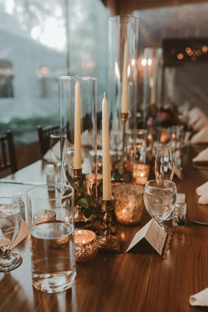 Backyard Wedding Highlights Romantic Fall Colors | Burgh Brides | Hot Metal Studio