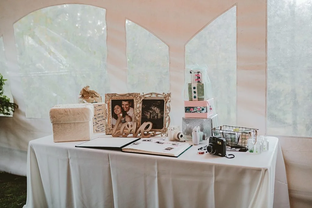 Backyard Wedding Highlights Romantic Fall Colors | Burgh Brides | Hot Metal Studio