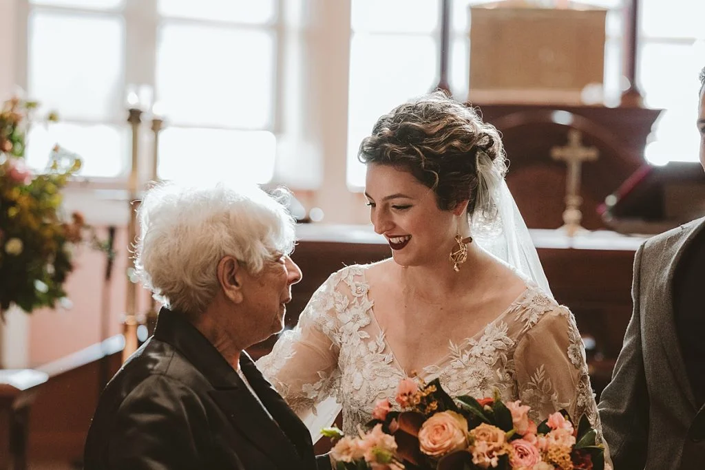 Backyard Wedding Highlights Romantic Fall Colors | Burgh Brides | Hot Metal Studio