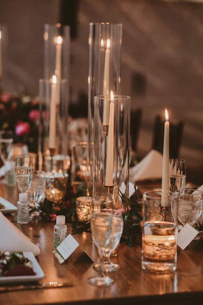 Backyard Wedding Highlights Romantic Fall Colors | Burgh Brides | Hot Metal Studio