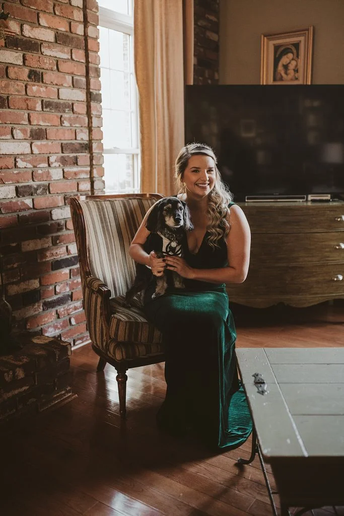 Backyard Wedding Highlights Romantic Fall Colors | Burgh Brides | Hot Metal Studio