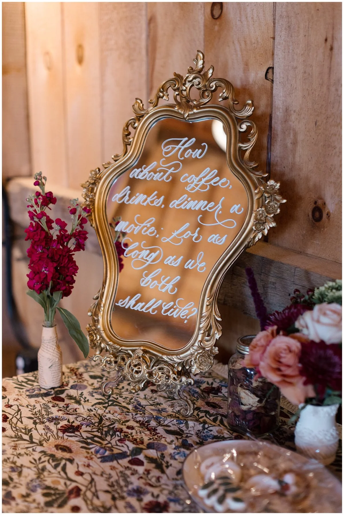 Vintage-Inspired Wedding Shoot at Glen Eden Barn | Burgh Brides | Linnea Marie Photography