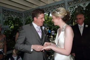 Katherine Richard Central Park Wedding Ladies' Pavilion rings
