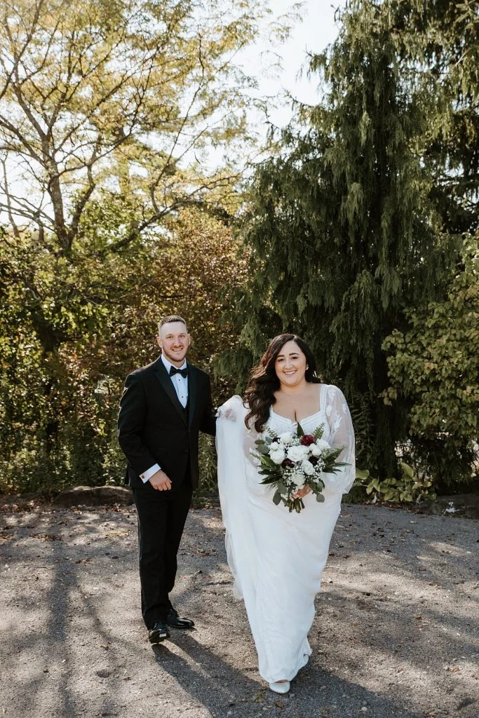 Modern Light-Filled Greenhouse Wedding At The Atrium | Burgh Brides | Iris Marie Photography
