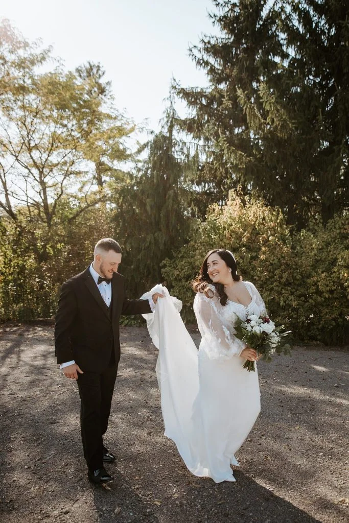 Modern Light-Filled Greenhouse Wedding At The Atrium | Burgh Brides | Iris Marie Photography