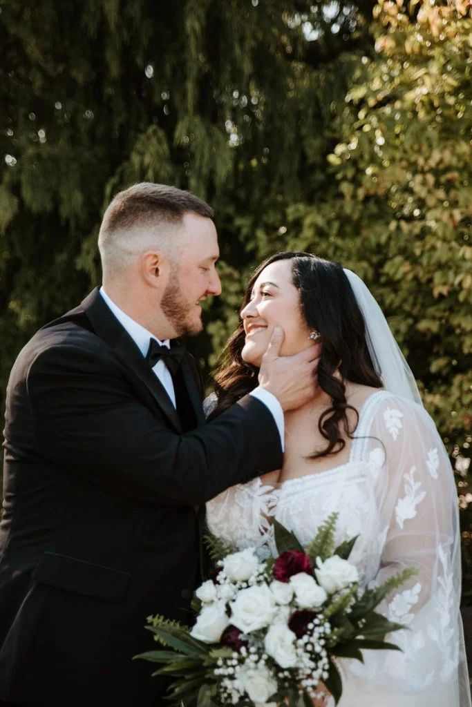 Modern Light-Filled Greenhouse Wedding At The Atrium | Burgh Brides | Iris Marie Photography