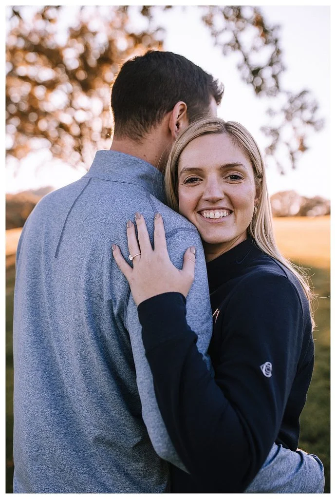 Golf Inspired Engagement Shoot At Longue Vue Club | Burgh Brides | Kaitlin Powell Photography