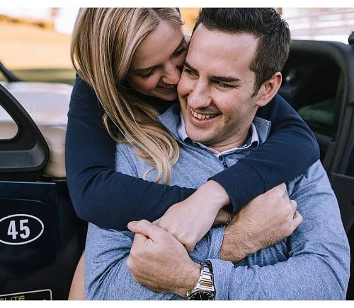Golf Inspired Engagement Shoot At Longue Vue Club | Burgh Brides | Kaitlin Powell Photography