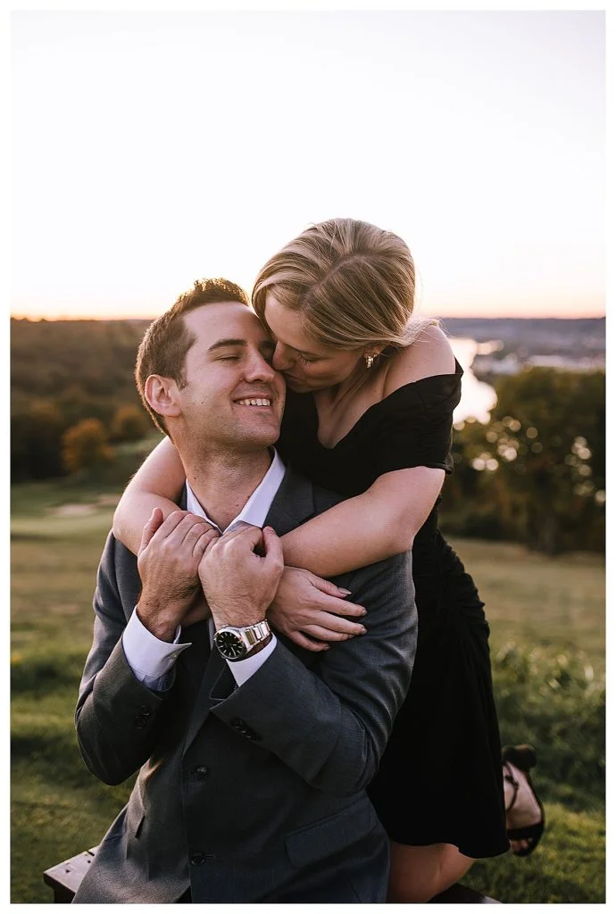 Golf Inspired Engagement Shoot At Longue Vue Club | Burgh Brides | Kaitlin Powell Photography