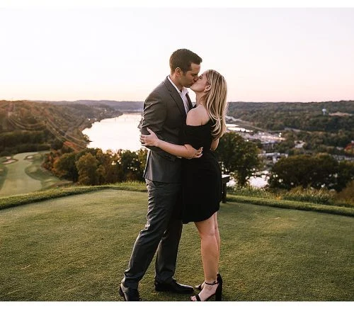 Golf Inspired Engagement Shoot At Longue Vue Club | Burgh Brides | Kaitlin Powell Photography