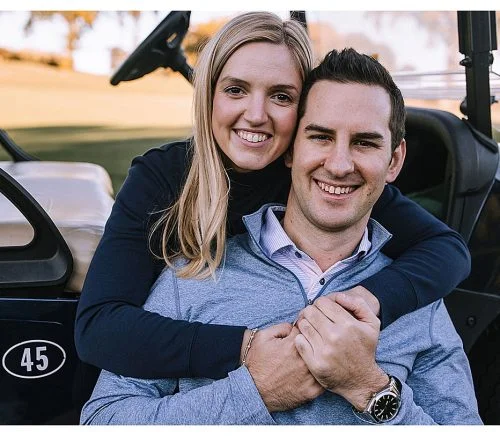 Golf Inspired Engagement Shoot At Longue Vue Club | Burgh Brides | Kaitlin Powell Photography