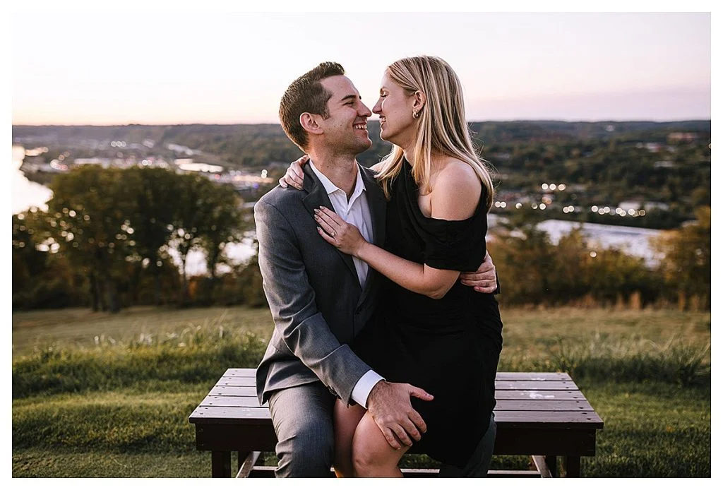 Golf Inspired Engagement Shoot At Longue Vue Club | Burgh Brides | Kaitlin Powell Photography