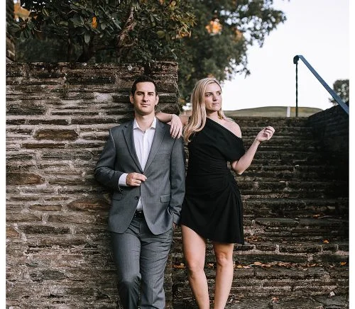 Golf Inspired Engagement Shoot At Longue Vue Club | Burgh Brides | Kaitlin Powell Photography