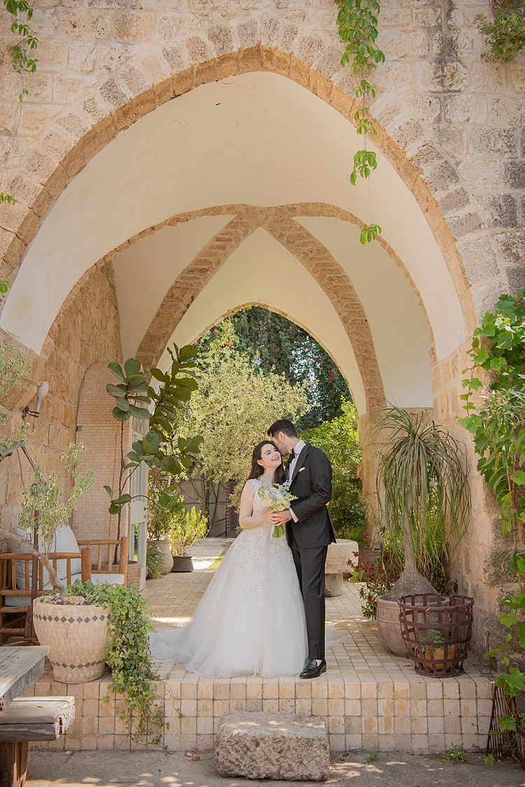 Danielle and Alex, Caesar Yam, Caesarea, Israel