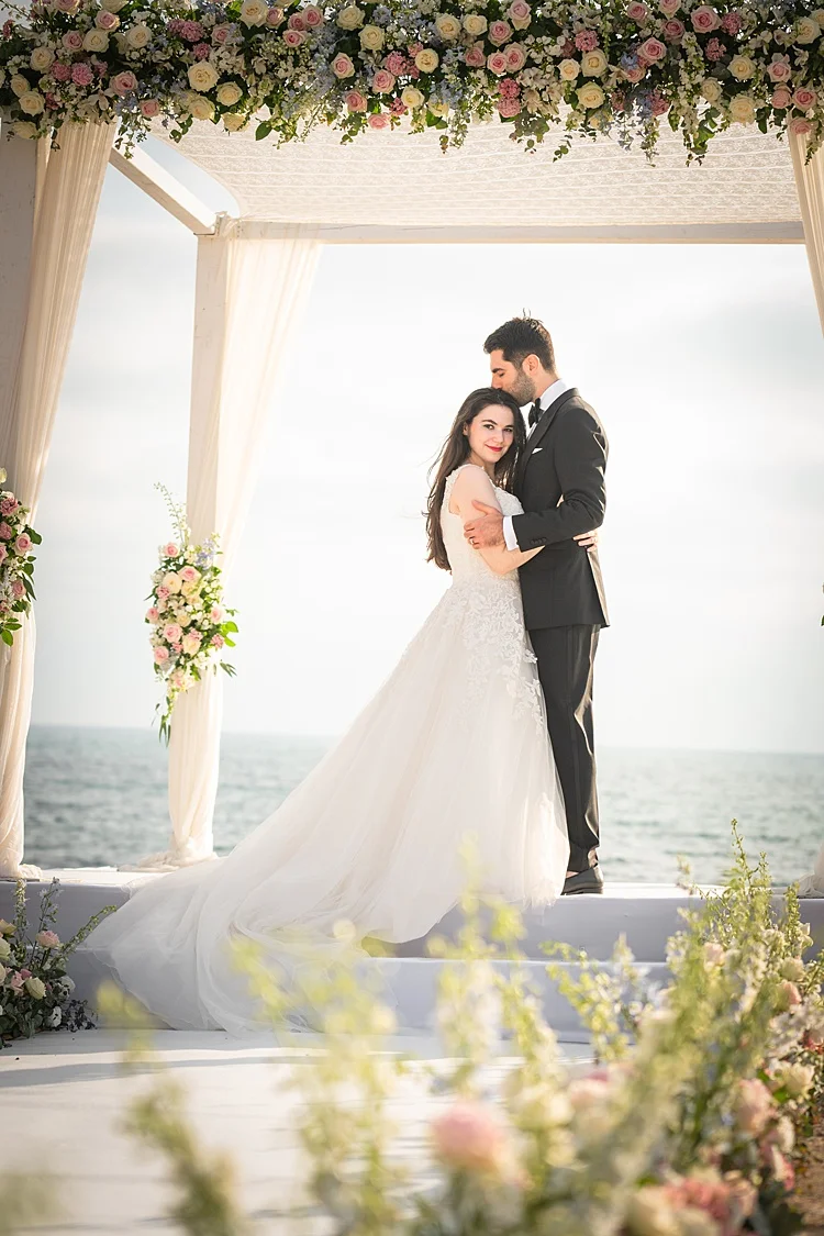 A Creative Jewish Wedding by the Sea: Danielle and Alex's Destination Celebration at Caesar Yam
