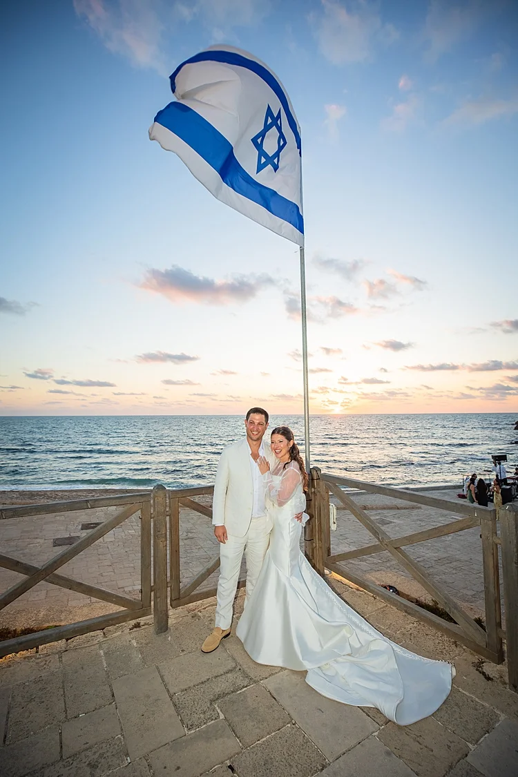 Diana and Craig, Caesar Yam, Caesarea, Israel