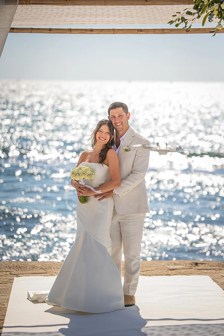 Diana and Craig, Caesar Yam, Caesarea, Israel