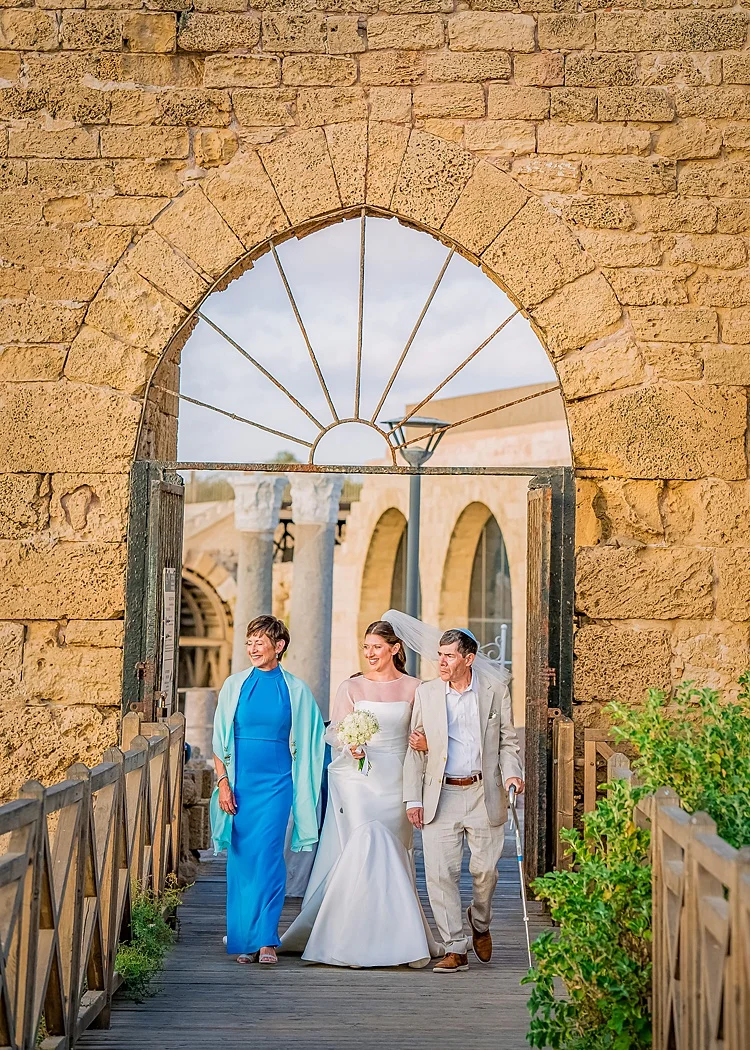 Diana and Craig, Caesar Yam, Caesarea, Israel