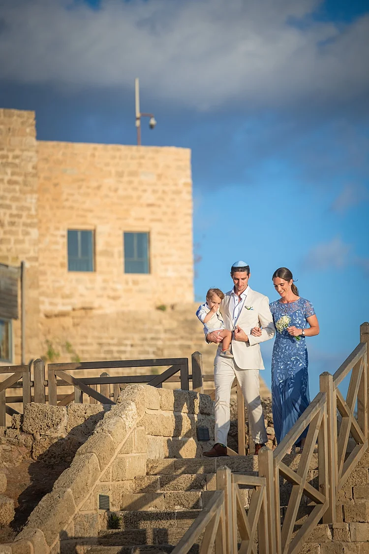 Diana and Craig, Caesar Yam, Caesarea, Israel
