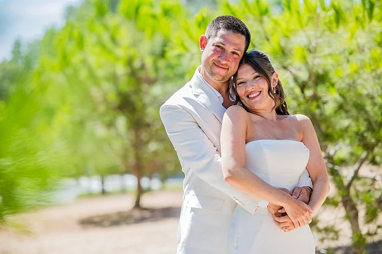 Diana and Craig, Caesar Yam, Caesarea, Israel