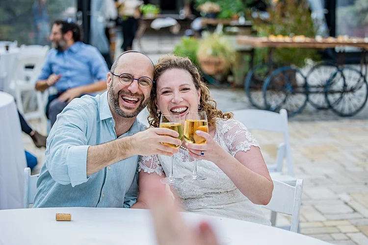 Noa and Laurence, Psagot Winery, Sha'ar Binyamin, Israel