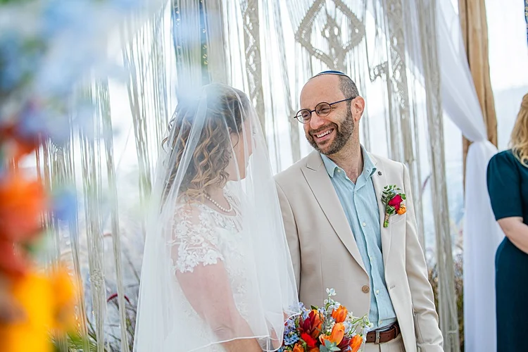 Noa and Laurence, Psagot Winery, Sha'ar Binyamin, Israel
