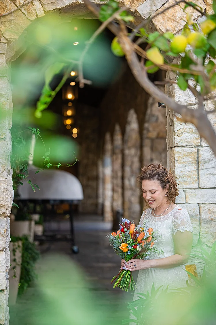 Noa and Laurence, Psagot Winery, Sha'ar Binyamin, Israel