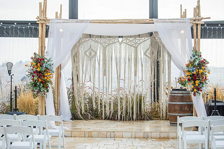 Noa and Laurence, Psagot Winery, Sha'ar Binyamin, Israel