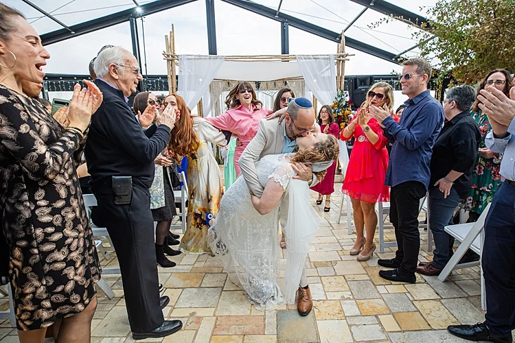 Noa and Laurence, Psagot Winery, Sha'ar Binyamin, Israel