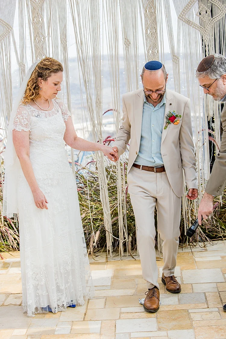 Noa and Laurence, Psagot Winery, Sha'ar Binyamin, Israel