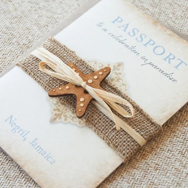 destination wedding invitation