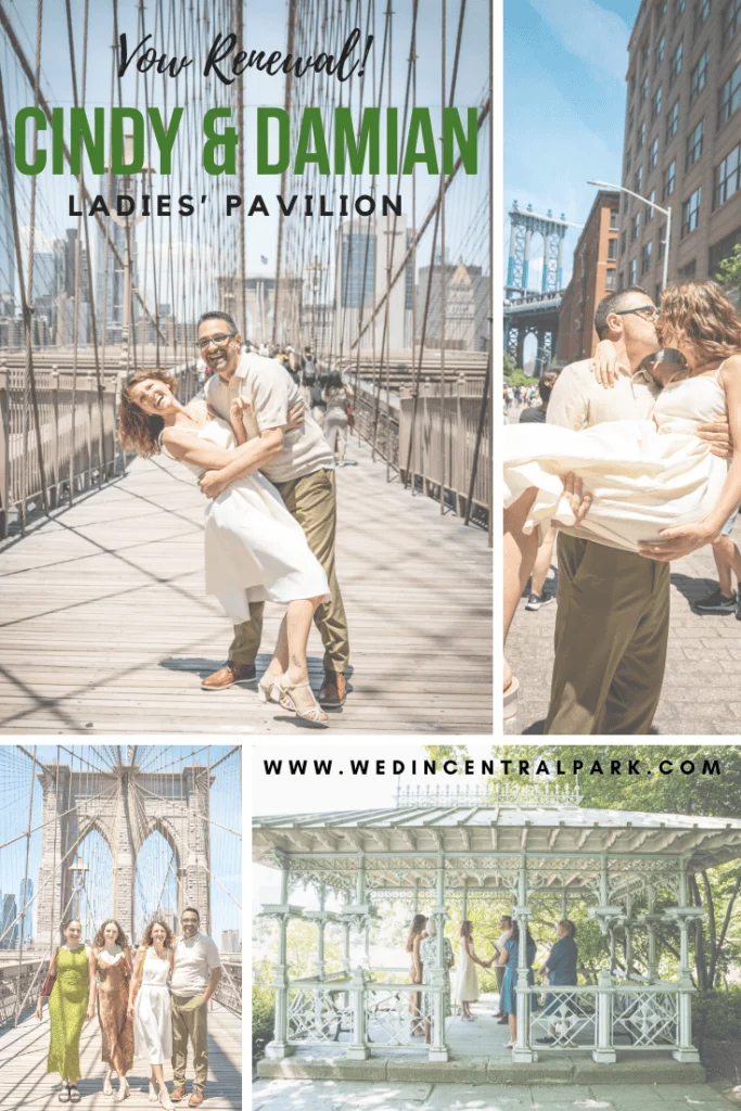 Vow Renewal at the Ladies' Pavilion Central Park