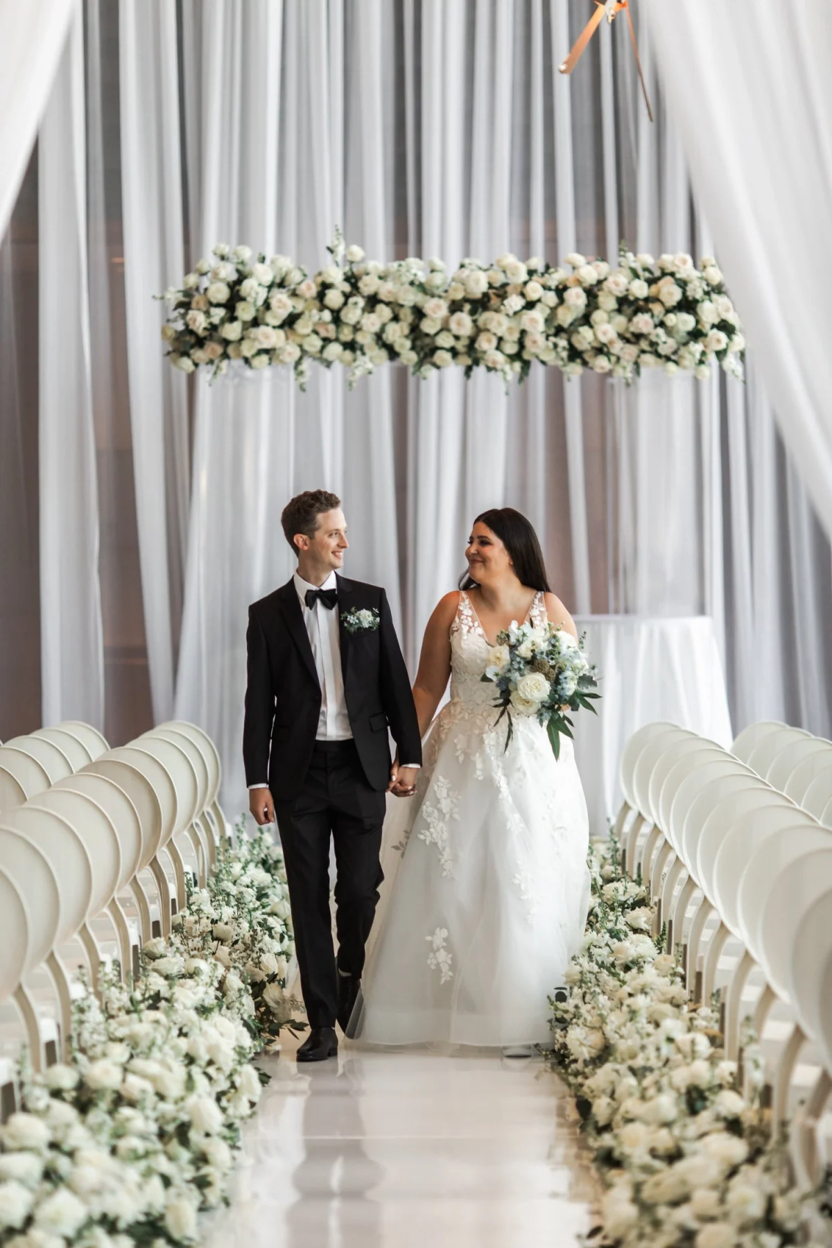 Stylish Traditions: Jen and Andrew's Elegant Wedding at the Four Seasons Nashville