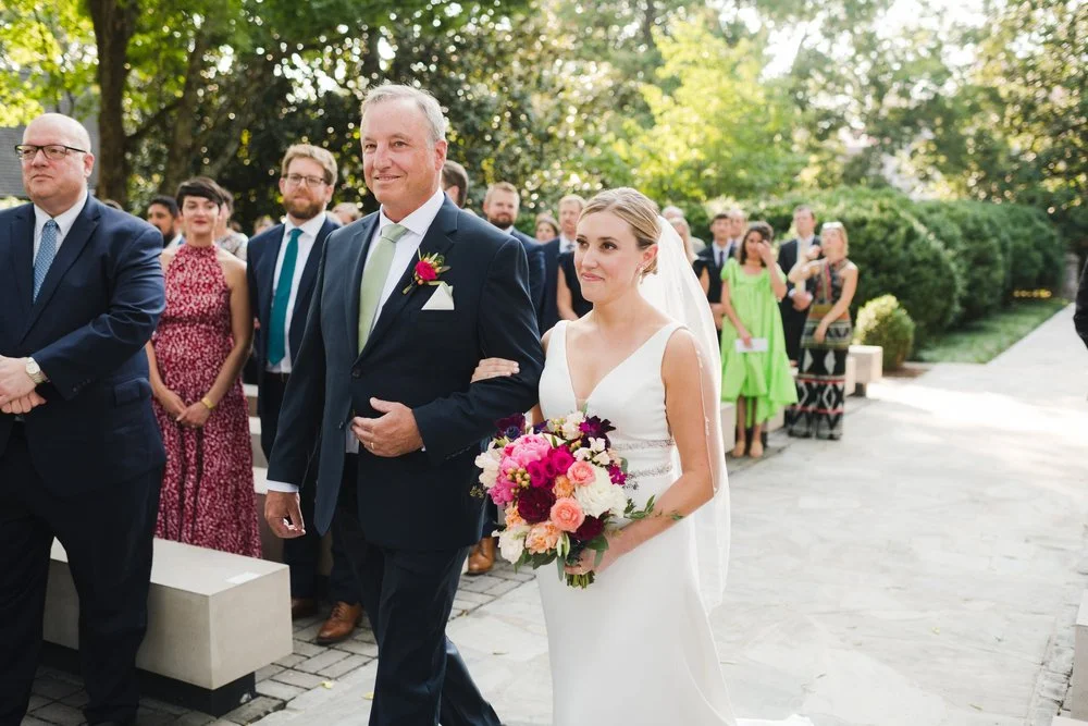 Vibrant wedding flowers
